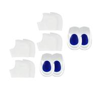 ISTOVO Tazze un 6 Paia,Cuscinetti per Inserti per Fascite Plantare,Cuscino per Tallone nel Gel,Ideali per Fascite Plantare,Tendinite Achille e Dolore al Tallone,per Donne e Uomini