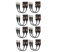 ISTOVO Trasmettitore Video Balun passivo HD 1080P AHD/HD-CVI/TVI/CVBS 8 Coppie (UTP Fino a 350M-600M)