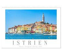 Istrien - Piran ¿ Novigrad ¿ Rovinj ¿ Pula (Wandkalender 2026 DIN A2 quer), CALVENDO Monatskalender: Impressionen des kroatischen und slowenischen Teiles Istriens.