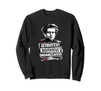 istruitevi agitatevi organizzatevi gramsci Felpa