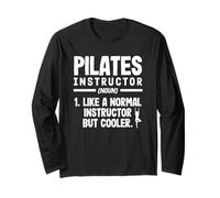 Istruttore di Pilates come un normale istruttore ma più fresco Maglia a Manica