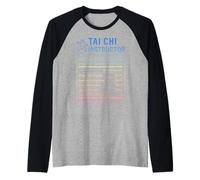 Istruttore di Tai Chi Maglia con Maniche Raglan