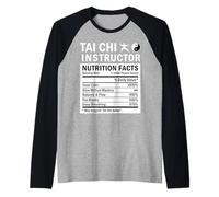 Istruttore di Tai Chi Maglia con Maniche Raglan