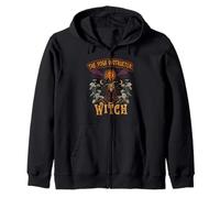 Istruttore di Yoga The Yoga Instructor Witch Halloween Felpa con Cappuccio