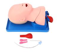 Istruttore infantile di intubazione pediatrica Modello umano Trachea Pediatrico Gestione delle Vie Aeree Trainer per l'istruzione di laboratorio scientifico
