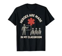 Istruttore paramedico EMT Insegnante EMS Trainer Primo soccorritore Maglietta