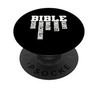 Istruzioni di base prima di lasciare la Terra - B.I.B.L.E PopSockets PopGrip Adesivo