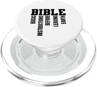 Istruzioni di base prima di lasciare la Terra - B.I.B.L.E PopSockets PopGrip per MagSafe