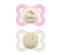 Istruzioni in lingua straniera - MAM 80710722 Supreme Night Silicone 0 6 girl, rosa