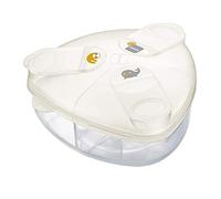 Istruzioni in lingua straniera - Mam - Contenitore per latte in polvere, colore: Verde