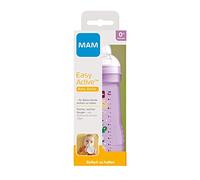 Istruzioni in lingua straniera - MAM Easy Active - Borraccia da 270 ml, con tettarella MAM, misura 1, in silicone SkinSoft, forma ergonomica, 0+ mesi, gatto/farfalla