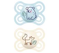 Istruzioni in lingua straniera - MAM Perfect S194 Set di Ciucci con Tettarella Extra Sottile e Flessibile in Silicone Skinsofttm Ultra Morbido per Bambini da 0 + Mesi, Scatola Auto Sterilizzata,