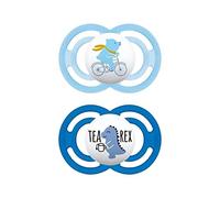 Istruzioni in lingua straniera - MAM Perfect S200 Set di Ciucci Con Tettarella Extra Sottile e Flessibile In Silicone Skinsofttm Ultra Morbido per Bambini Da 16 + Mesi, Scatola Auto Sterilizzabile,