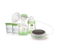 Istruzioni in Lingua Straniera - Tiralatte Elettrico e Manuale, Tiralatte 2 in 1 con 9 Livelli di Intensità e 5 Ore di Autonomia, 2 Biberon Easy Start Anticolica e 2 Vasetti di Conservazione - Verde