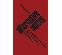 Istvan Anhalt Alternative Voices (Tascabile) Heritage