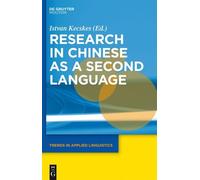 Istvan Kecskes Research in Chinese as a Second Language (Copertina rigida)