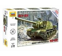 ISU-122 Soviet Tank Destroyer - 1:72 - Zvezda - 5054 - @