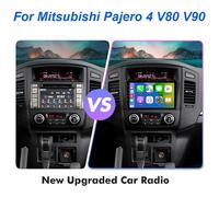Isudar T78P 12 + 256gb Android13 Lettore radio per Mitsubishi Pajero 4 V80 V90 2006-2014 Multimedia con cornice CarPlay Android auto 1GB 32GB android 10