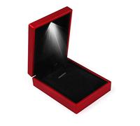 iSuperb Velluto Scatola di Gioielli per Anelli Orecchini Collana Braccialetti Confezione Regalo per Nozze Fidanzamento Jewelry Box