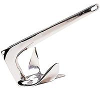 ISURE MARINE Ancoraggio per barche in acciaio inox Bruce Style Claw Force Barca, resistente, lucidato, grado marino