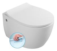 Isvea 10AR02007 Sentimenti Rimless WC sospeso 51x36 cm, bianco