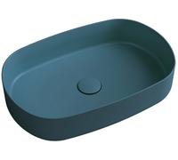 Isvea Infinity lavabo 55x36 cm ovale da appoggio | opaca 10NF65055-2P