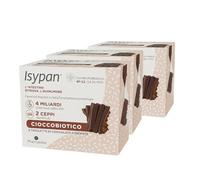 ISYPAN® Cioccobiotico Fondente - Cioccolato Fondente Funzionale con Probiotici, Senza Conservanti - [Confezione da 3] - 300g