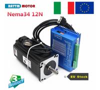 『IT』12Nm Closed Loop Nema 34 Stepper Motor 1700oz-in&Hybrid Servo Driver&Encoder