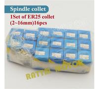 〖IT〗16 x ER25 Collet Precision Spring Collet CNC milling lathe chuck tool 2-16mm