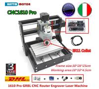 〖IT〗1610Pro GRBL Wood CNC Router Kit Mini Milling Laser Machine Cutting PCB PVC