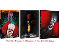 IT (1990) + IT Capitolo 1 + IT Capitolo 2 (3 Film - 3 Dvd) Ed. Italiana