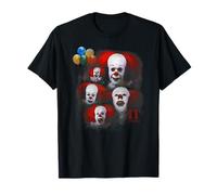 IT (1990) Many Faces of Pennywise Maglietta