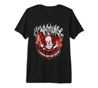 IT (1990) Pennywise Metal Poster Maglietta Premium