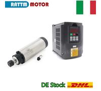 【IT】2.2KW 220V Air Cooled Spindle Motor ER20+2.2KW 220V Inverter HY VFD CNC Kit