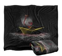 It (2019) Paper Boat Coperta super morbida al tatto setoso - 152 x 127 cm