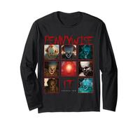 IT (2019) Pennywise Squares Maglia a Manica