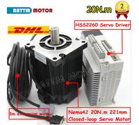 〖IT〗20N.m NEMA42 221mm Closed Loop 3 Phase Hybrid Stepper Motor Servo Driver CNC