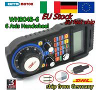 〖IT〗 6 Axis USB Wireless Mach3 MPG Handwheel XHC WHB40B for CNC Router Machine