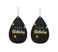 It 8S My Birthday, Balloon And Ticker-Tape Orecchini Da Donna Leggera Orecchini Penzolare Accessori Per Festa Della Mamma Donne Cosplay