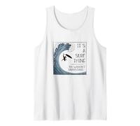 It’ A Surf Thing! Big Wave Surfing Irony Understatement Fun Canotta