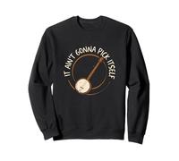 It Ain't Going Pick Itself Funny Banjo Music A Banjo Player Felpa