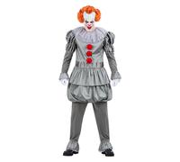 IT Capitolo 2, Costume Da Uomo Pennywise Taglia Media