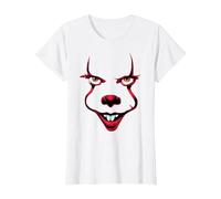 IT Chapter 2 2 Smile Maglietta, Donna, Bianco, S