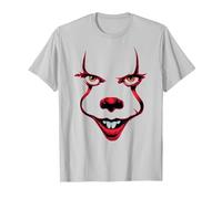 IT Chapter 2 2 Smile Maglietta, Uomo, Argento, S