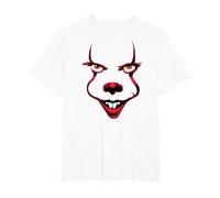 IT Chapter 2 2 Smile Maglietta, Uomo Taglie Grandi, Bianco, 5X Tall