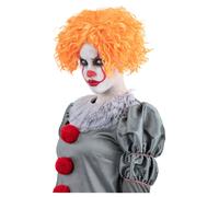 It Chapter Due Parrucca da Donna Clown Zenzero Ondulato Corto Costume Halloween