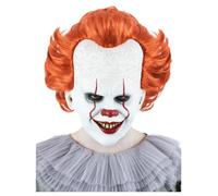 It Chapter Due Pennywise Maschera Halloween Adulti con Licenza Costume Clown
