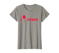 It Chapter Two Derry Balloon Maglietta, Donna, Ardesia, XL