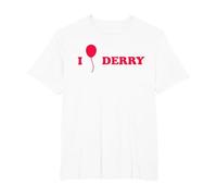 It Chapter Two Derry Balloon Maglietta, Uomo Taglie Grandi, Bianco, 3X Tall