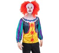 IT Classic Top Costume Pennywise Adulto Unisex (SM3580)